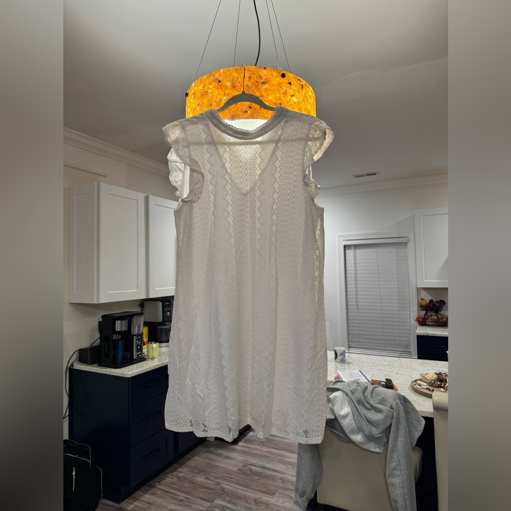 As U Wish Ivory Lace Dress